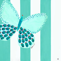Flutter Thru the Lines -Butterflies 12 x12 Acrylic Inserts