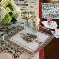 Mesafiora Home Nutcracker 12x12 Acrylic Tray Insert