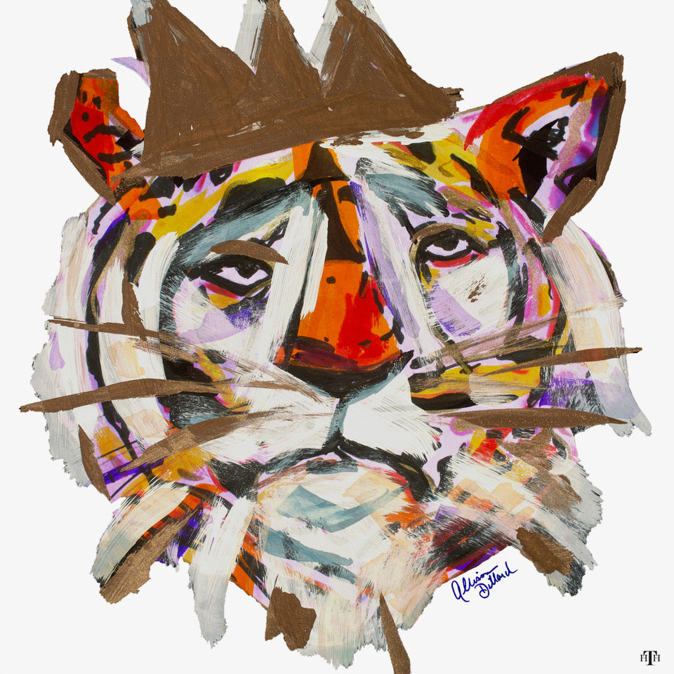 Tiger King 12 x12 Acrylic Tray Insert