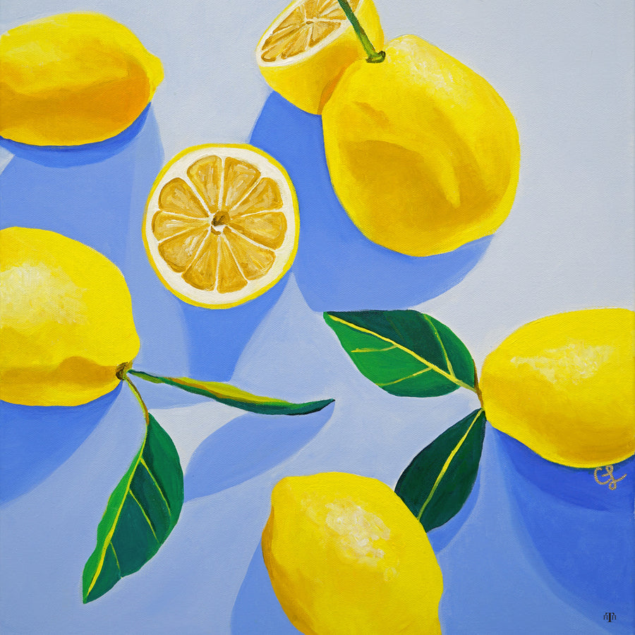 "Summer Citrus" 12"x12" Insert