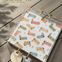 Mesafiora Home Western Girls 12 x12 Acrylic Tray Insert