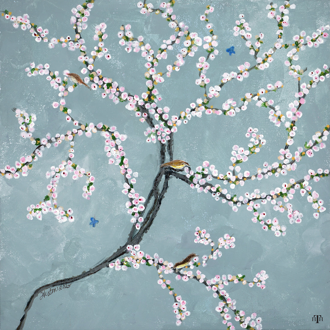 Cherry Blossom 12 x12 Acrylic Insert