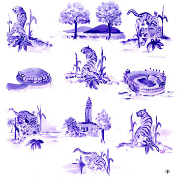 Tiger Toile 12" x 12" Tray Insert