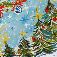 Night Before Christmas 4x4 Acrylic Coasters (Set of 4)