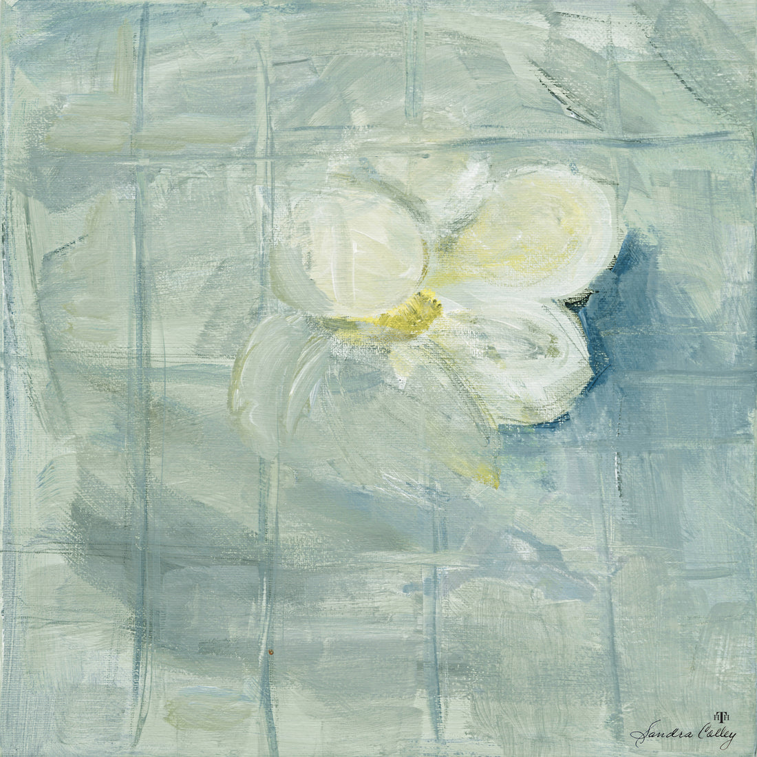 Abstract Magnolia 12x12 Acrylic Accent Board